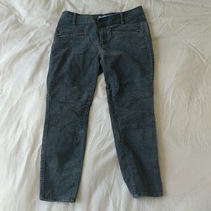 LOFT Skinny Ankle Corduroy